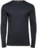 Tee Jays TJ530 Men´s Long Sleeve Interlock Tee - Dark Grey (Solid) - XXL