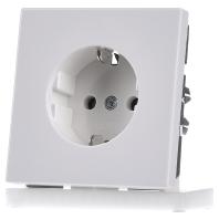 Jung LS1520WW Wandcontactdoos met randaarde Inzetstuk LS plus, LS design, LS 990 Alpine-wit 1 stuk(s) - thumbnail