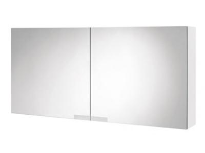 Spiegelkast Tiger Items 105 cm Met 2 Dubbelzijdige Spiegeldeuren Hoogglans Wit