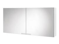 Spiegelkast Tiger Items 105 cm Met 2 Dubbelzijdige Spiegeldeuren Hoogglans Wit - thumbnail