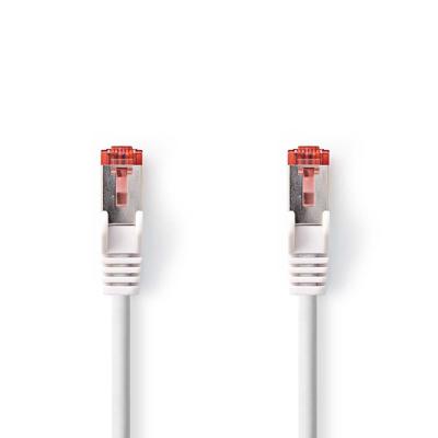 CAT6 S/FTP-Netwerkkabel | RJ45 Male - RJ45 Male | 1,5 m | Wit