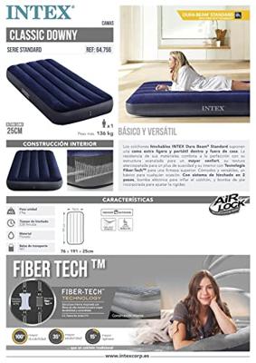 Intex - dura-beam luchtbed - compact - thumbnail