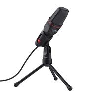 Trust gxt 212 mico usb microfoon zwart/rood - thumbnail
