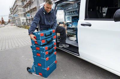Multi-functionele Kist BOSCH L-BOXX 238 Blauw Modulair Stapelbaar ABS 44,2 x 35,7 x 25,3 cm - thumbnail