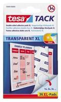 Kleefpads tesa tack transparant xl 36st | 20 stuks - thumbnail