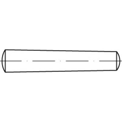 TOOLCRAFT TO-5394273 Conische pen 13 mm Staal 25 stuk(s)