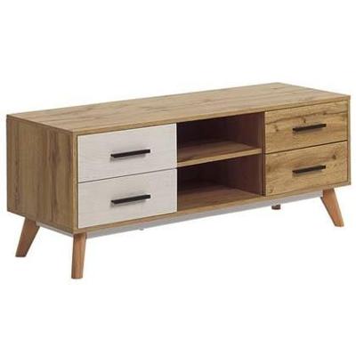 Beliani FLORIDA - TV-kast-Lichte houtkleur-MDF Beliani FLORIDA - TV-kast-Lichte houtkleur-MDF