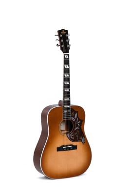 Sigma Guitars DM-SG5 elektrisch-akoestische westerngitaar met gig bag