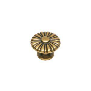 Intersteel Meubelknop rond zon ø25mm - gebruineerd