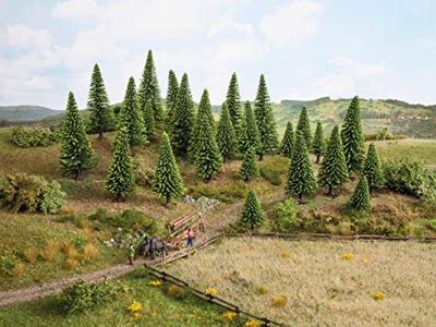 NOCH Hobby 26825 Set bomen Spar 50 tot 140 mm Donkergroen 25 stuk(s) NOCH Hobby 26825 Set bomen Spar 50 tot 140 mm Donkergroen 25 stuk(s)