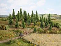 NOCH Hobby 26825 Set bomen Spar 50 tot 140 mm Donkergroen 25 stuk(s) - thumbnail