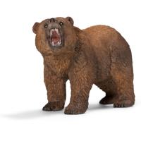 Schleich Wild Life grizzlybeer mannetje 14685 - thumbnail