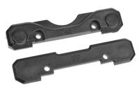 Team Corally - Suspension Arm Mount Covers - Front - Composite - 1 Set - thumbnail