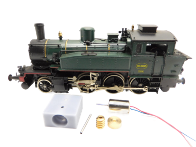 micromotor HLI001C motor ombouwset voor Liliput DB/DRG BR 91, KPEV T93, ÖBB Rh 691, NS 7501, SNCF 130 TA, SNCB reeks 93 micromotor HLI001C motor ombouwset voor Liliput DB/DRG BR 91, KPEV T93, ÖBB Rh 691, NS 7501, SNCF 130 TA, SNCB reeks 93