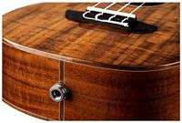 Ortega RUET-ACA Elite Series Concert Size Ukulele Acacia elektrisch-akoestische concert ukelele met gigbag - thumbnail