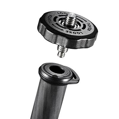 Mantona Titanium Carbon 159cm 2-in-1 statief