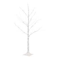 VidaXL Berkenboom led 48 led's warmwit 120 cm wit - thumbnail