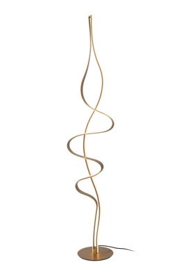 Lucide LAMBADA Vloerlamp - Mat Goud | Messing