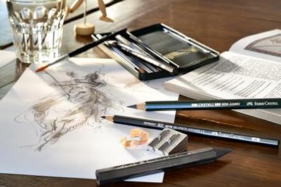 Faber Castell fc-112974 grafietset faber-castell pitt 26-delig
