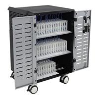 Ergotron Zip40 Trolley voor 40 tablets/notebooks, afsluitbaar, staal, grijs, wit, schermgrootte: tot 15,6 inch - thumbnail