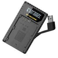 Nitecore Canon LP-E6 / LP-E6N / LP-E6NH / LP-E8 oplader - thumbnail
