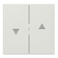 Merten Afdekking Jaloezie-schakelaar System M, 1-M, M-Smart, M-Plan, M-Creativ Polar-wit (glanzend) 432419 - thumbnail