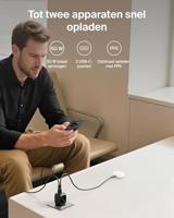 Oplader Belkin WCH019KQBK Zwart 50 W - thumbnail