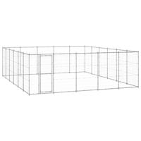 Hondenkennel 36,3 m² gegalvaniseerd staal - thumbnail