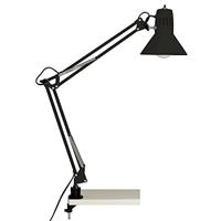 Brilliant Hobby 10802/06 Klemlamp LED E27 40 W Zwart - thumbnail