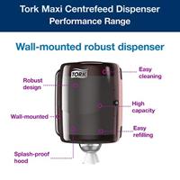 TORK 653008 Performance Handdoekdispenser Kunststof Rood 1 stuk(s) - thumbnail