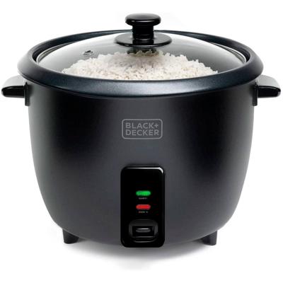 rijstkoker Black & Decker BXRC1800E Zwart 1,8 L rijstkoker Black & Decker BXRC1800E Zwart 1,8 L