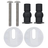 VidaXL Toiletbril met soft-close deksel stenen mdf - thumbnail