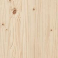 Kerstdecoratie kerstboom 60 cm massief grenenhout - thumbnail