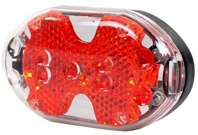 Simson led achterlicht rood