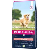EUKANUBA premium hondenvoer met lamvlees & rijst voor grote rassen - droogvoer voor mature en senior honden, 12 kg - thumbnail