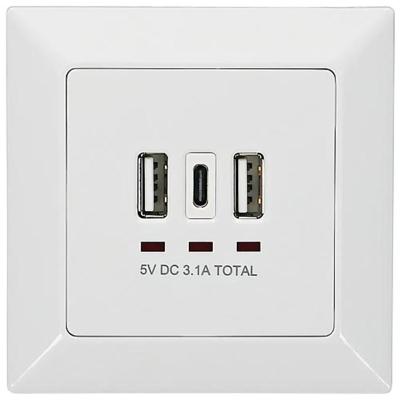 Stopcontact met USB