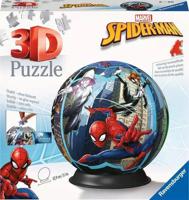 3D-puzzelbal 72 st - Spider-man - thumbnail