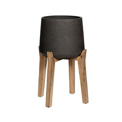 Rough Eco-line hangende bloempot XL 23x20 cm Patt zwart Rough Eco-line hangende bloempot XL 23x20 cm Patt zwart