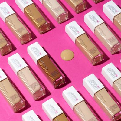 Maybelline SuperStay Full Coverage Foundation - 036 Warm Sun - Super Dekkende, Langhoudende Foundation met Matte Finish - 30 ml