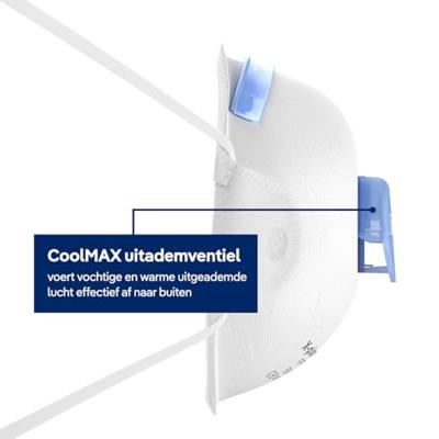 Dräger stofmaskers - doos á 10 stuks - X-Plore 1320 - FFP2+Ventiel