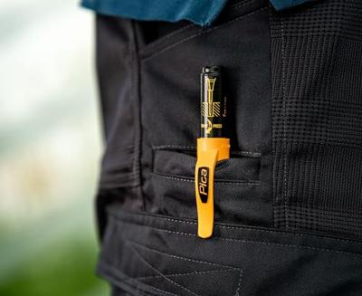 Pica 150/46 Markeerstift voor diepe gaten | Zwart | Blister - PI15046SB