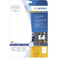 Herma 9500 Folie-etiketten 210 x 297 mm Polyethyleen folie Wit 10 stuk(s) Permanent hechtend Laser (kleur), Laser (zwart/wit), Kopiëren (kleur), Kopiëren - thumbnail