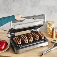 Tefal GC782D OptiGrill Intelligente Contactgrill RVS/Zwart - thumbnail