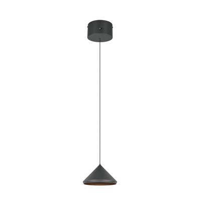 Trio Moderne hanglampLaguna Ø 18cm zwart - 336210132