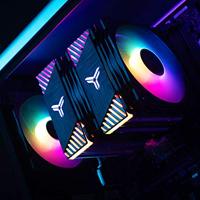 Jonsbo CR-2000 GT CPU-koellichaam met ventilator AMD AM2, AMD AM2+, AMD AM3, AMD AM3+, AMD AM4, Intel LGA 775, Intel LGA 1150, Intel LGA 1151, Intel LGA 1155, - thumbnail