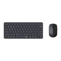 Rapoo 9010M Multi-mode Wireless Ultra-Slim Desktop Set Toetsenbord Zwart - thumbnail