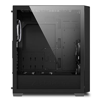 Sharkoon VS8 RGB Black midi tower behuizing - thumbnail