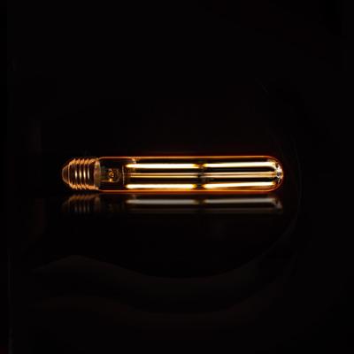 LifestyleFurn Kooldraadlamp 'Buis' 18,5cm, LED E27 4W, kleur Amber, dimbaar LifestyleFurn Kooldraadlamp 'Buis' 18,5cm, LED E27 4W, kleur Amber, dimbaar