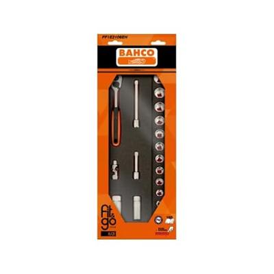 Bahco Foaminlay Fit&Go 1/3 met doppen en toebehoren 3/8" - 18-delig - retailverpakking - FF1E2106EH