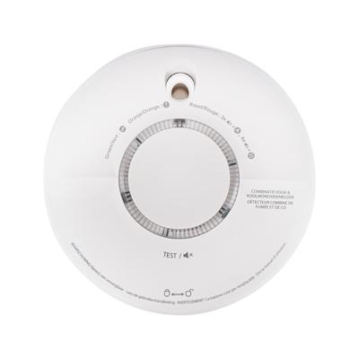 FireAngel SCB10-INT Rook- en koolmonoxidemelder Incl. batterij (10 jaar) werkt op batterijen (Ø x d) 134 mm x 39.4 mm